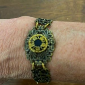 Perfume Button Bracelet  7”